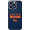 NFL Denver Broncos Blue Performance Series iPhone 16 Pro Skin
